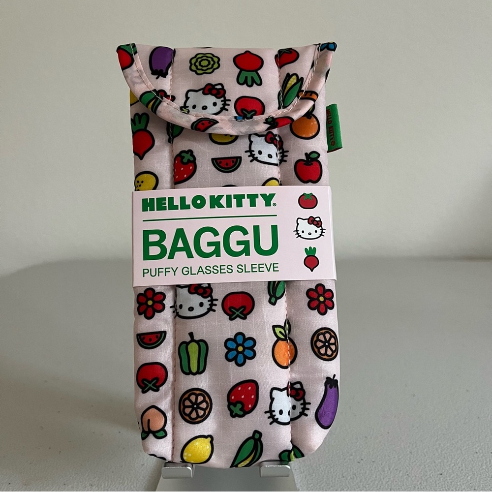 NWT - Baggu Puffy Glasses Sleeve Hello Kitty - Picture 1 of 6